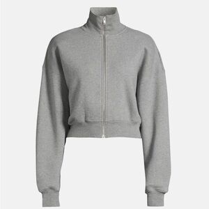 AGOLDE
DARBY ZIP-UP | HEATHER GREY